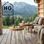 Noga do stolika kawowego ławy DX50 złoty HGDECO