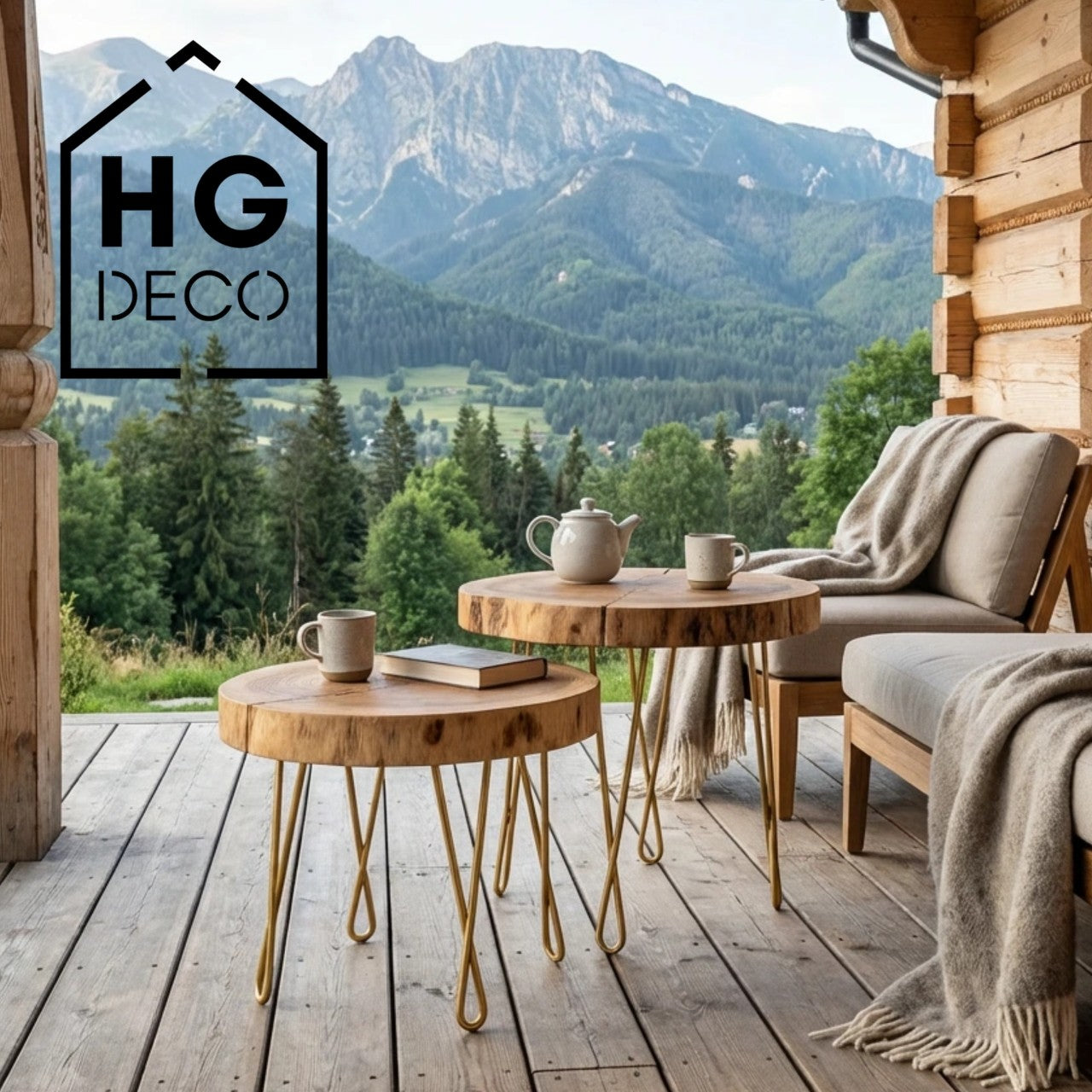 Noga do stolika kawowego ławy DX50 złoty HGDECO