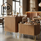 Noga meblowa do szafki pufy TL25 złoty HGDECO