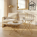 STAR 50 cm gold coffee table base HGDECO