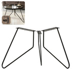 Set of furniture legs for coffee table FIN 40 cm black HGDECO