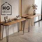 Noga meblowa do stołu biurka konsoli TL70 czarny HGDECO