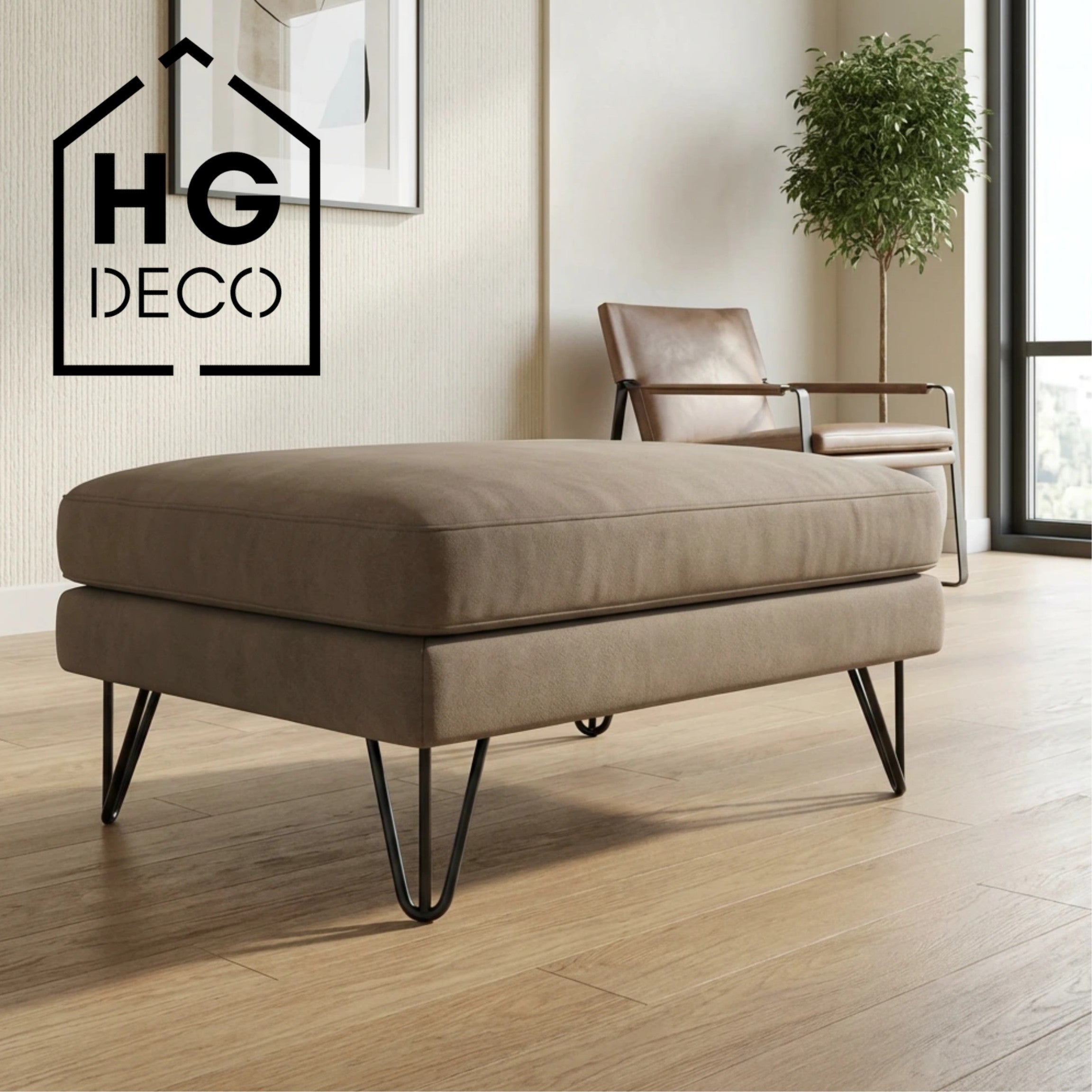 Noga meblowa do komody fotela TL15 czarny HGDECO