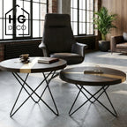 STAR coffee table frame 40 cm black HGDECO
