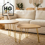 Noga do stolika kawowego DP40 złoty HGDECO