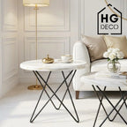 STAR 50 cm Black Coffee Table Frame by HGDECO