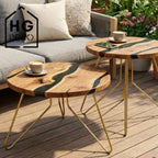 Noga meblowa do stolika kawowego FIN 40 złota HGDECO