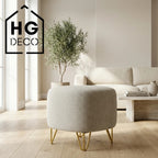 Noga meblowa do komody fotela TL15 złoty HGDECO