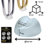 Set of clear furniture feet pads 4 pcs. HGDECO