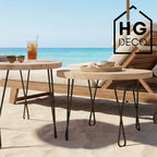 Noga do stolika kawowego DX40 czarny HGDECO