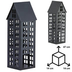 LUMI L black house lantern HGDECO