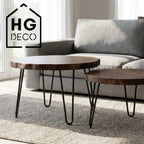 Noga do stolika kawowego ławy DP50 czarny HGDECO