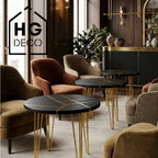 Noga do stolika kawowego TL40 złoty HGDECO