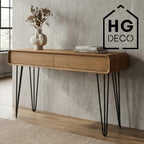 Noga meblowa do stołu biurka konsoli TL70 czarny HGDECO