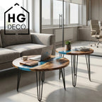 Noga do stolika kawowego ławy TL50 czarny HGDECO