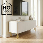 Noga meblowa do komody fotela TL15 złoty HGDECO