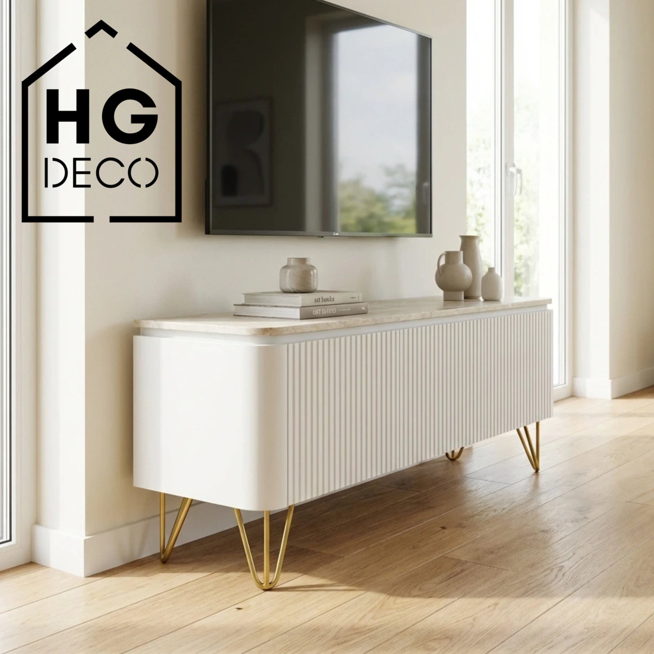 Noga meblowa do komody fotela TL15 złoty HGDECO