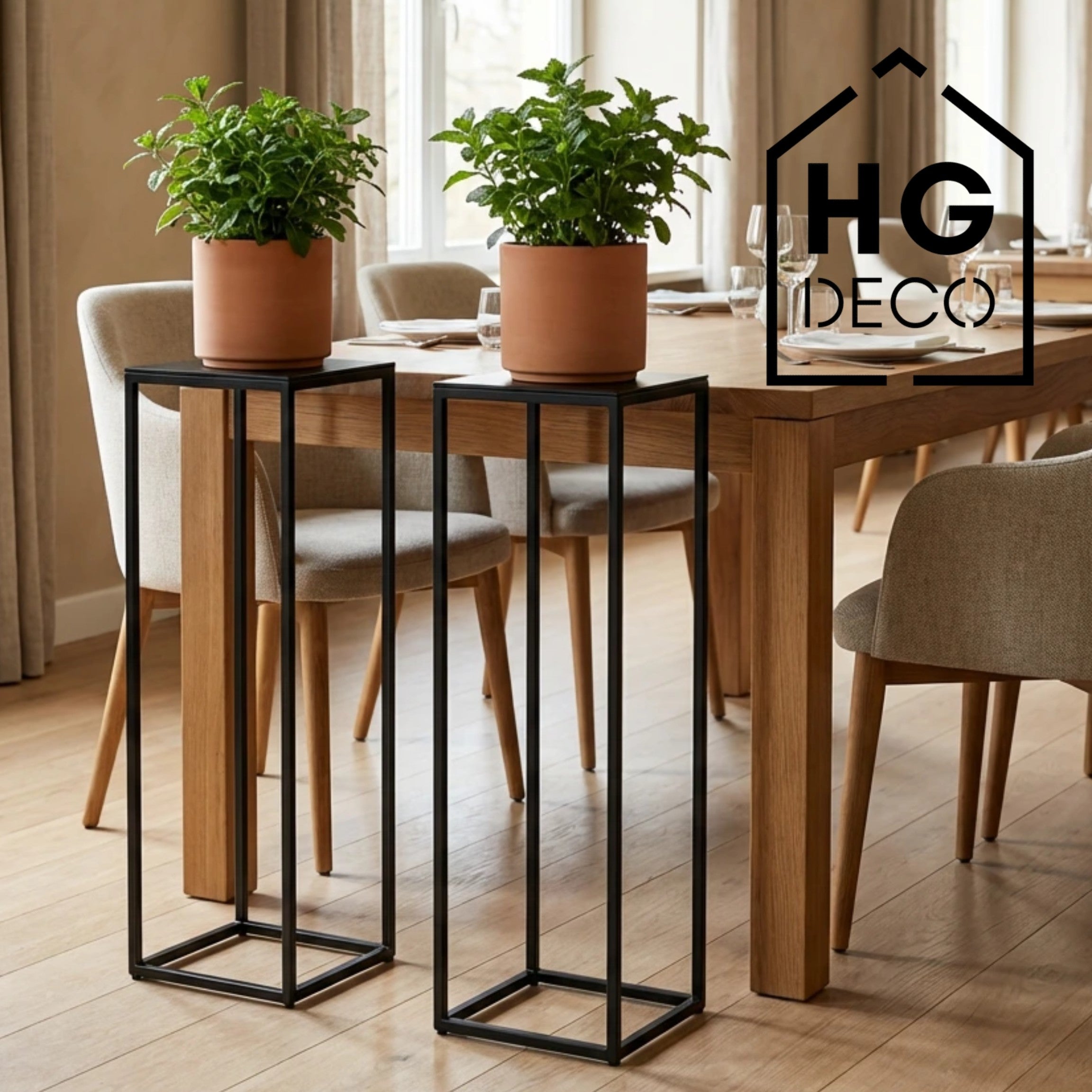 Flower Stand PREMIUM 75 Black HGDECO