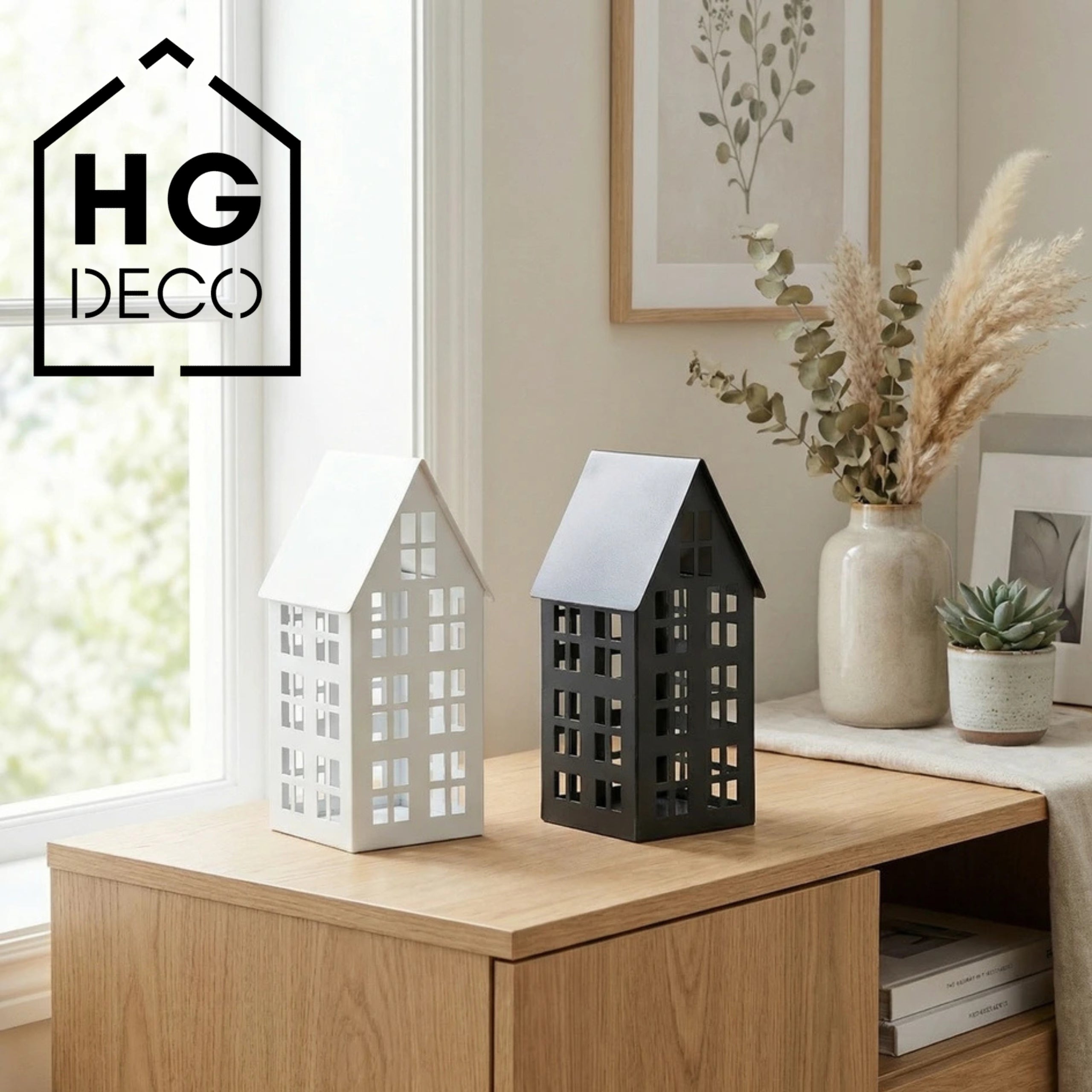 LUMI S black HGDECO house lantern