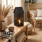 LUMI XL black house lantern HGDECO