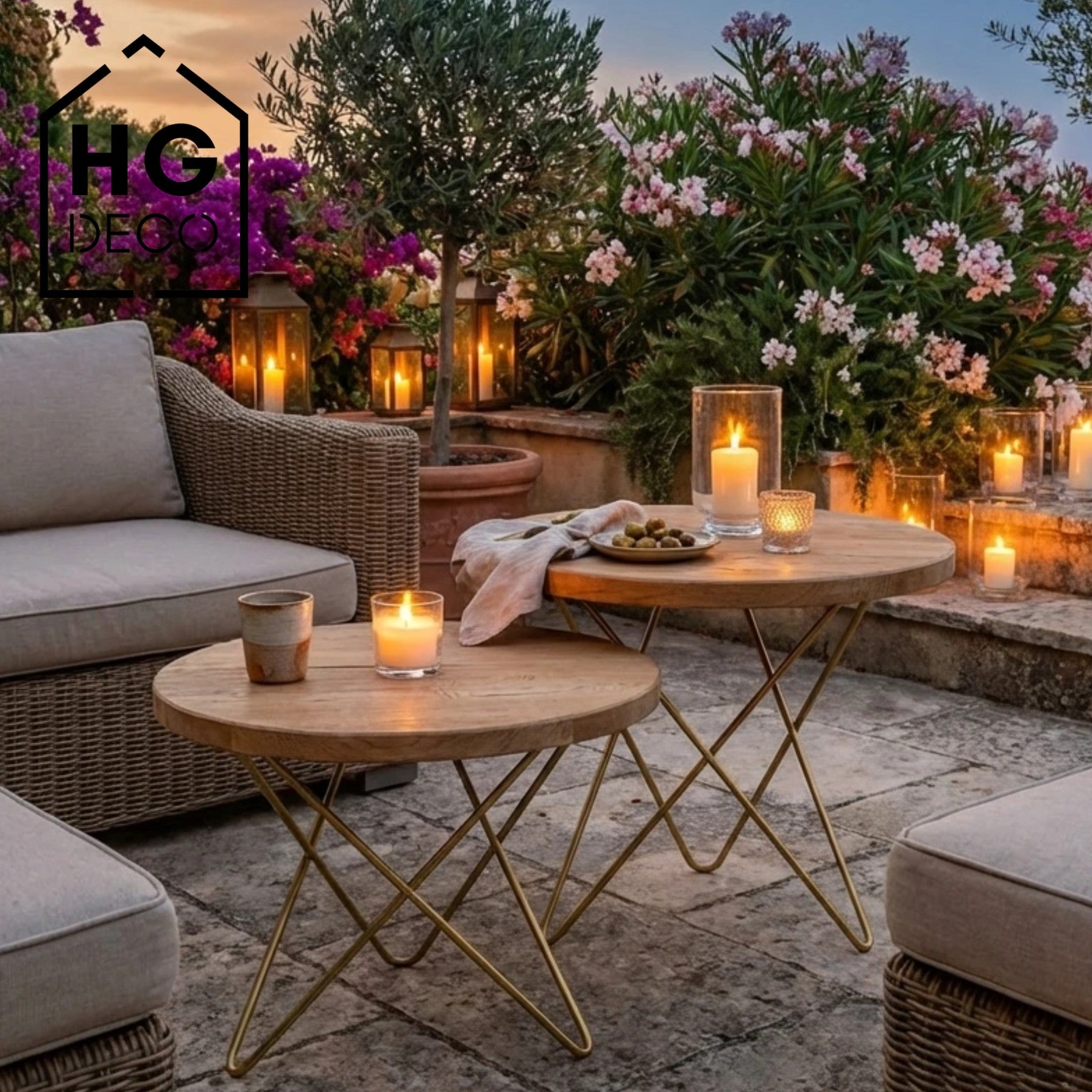 STAR 50 cm gold coffee table base HGDECO