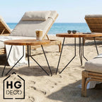 Set of furniture legs for coffee table FIN 40 cm black HGDECO