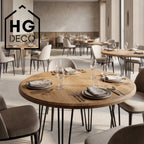 Noga meblowa do stołu biurka konsoli TL80 czarny HGDECO