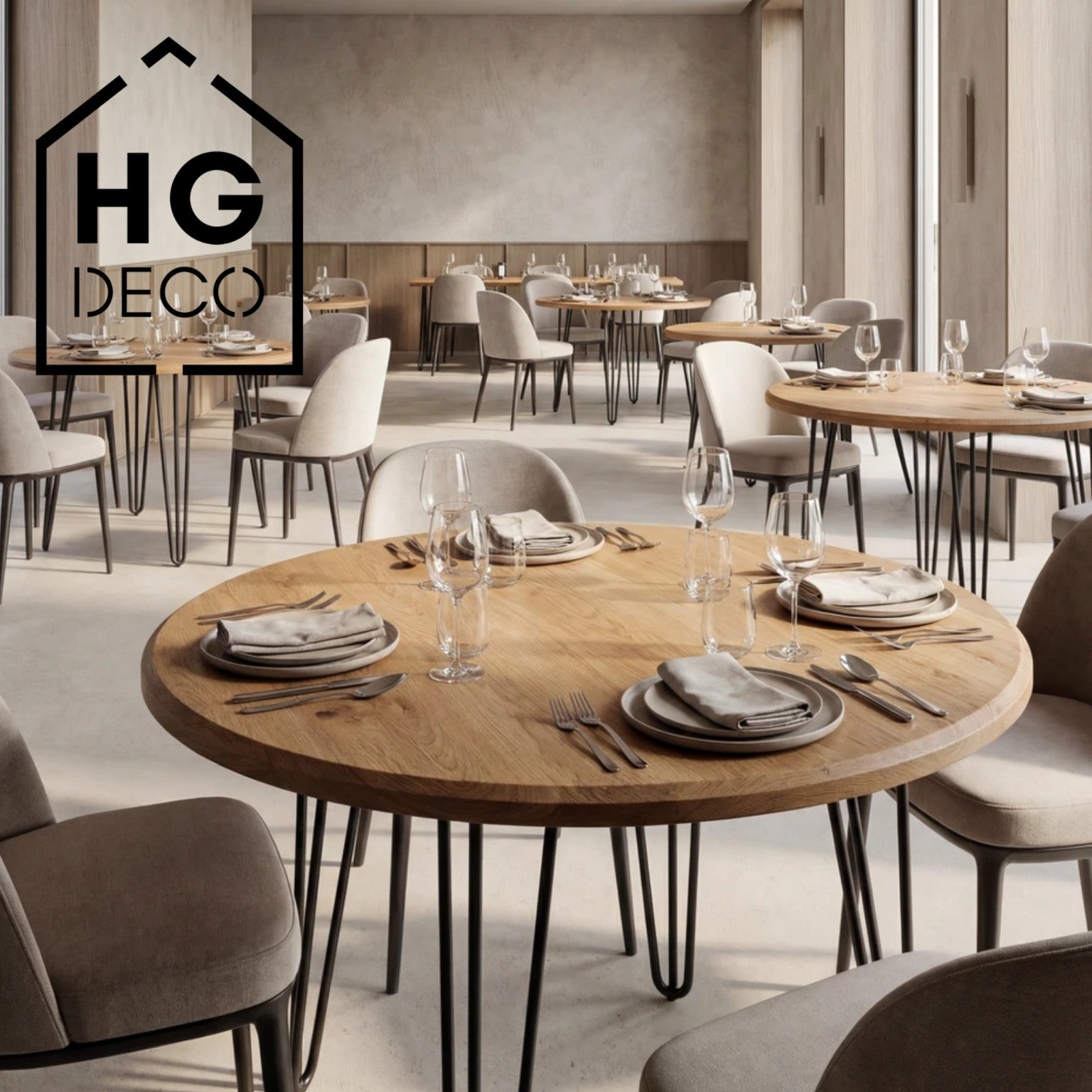 Noga meblowa do stołu biurka konsoli TL80 czarny HGDECO