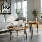 Noga do stolika kawowego TL40 czarny HGDECO