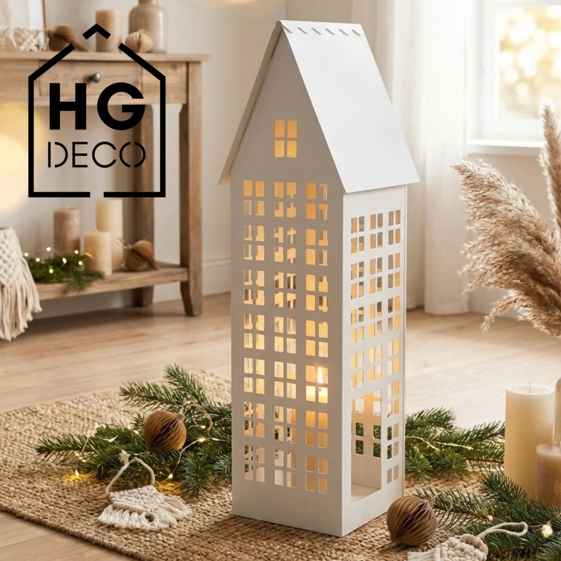 LUMI XXL White House Lantern HGDECO