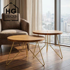 FIN 50 cm gold furniture legs for coffee table HGDECO