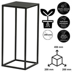 Kwietnik Stojak na kwiaty PREMIUM 45 czarny HGDECO