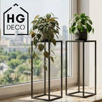 Kwietnik Stojak na kwiaty PREMIUM 45 czarny HGDECO
