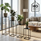 Kwietnik Stojak na kwiaty PREMIUM 45 czarny HGDECO