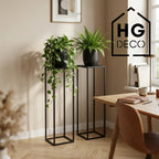 Plant Stand Flower Stand PREMIUM 90 black HGDECO