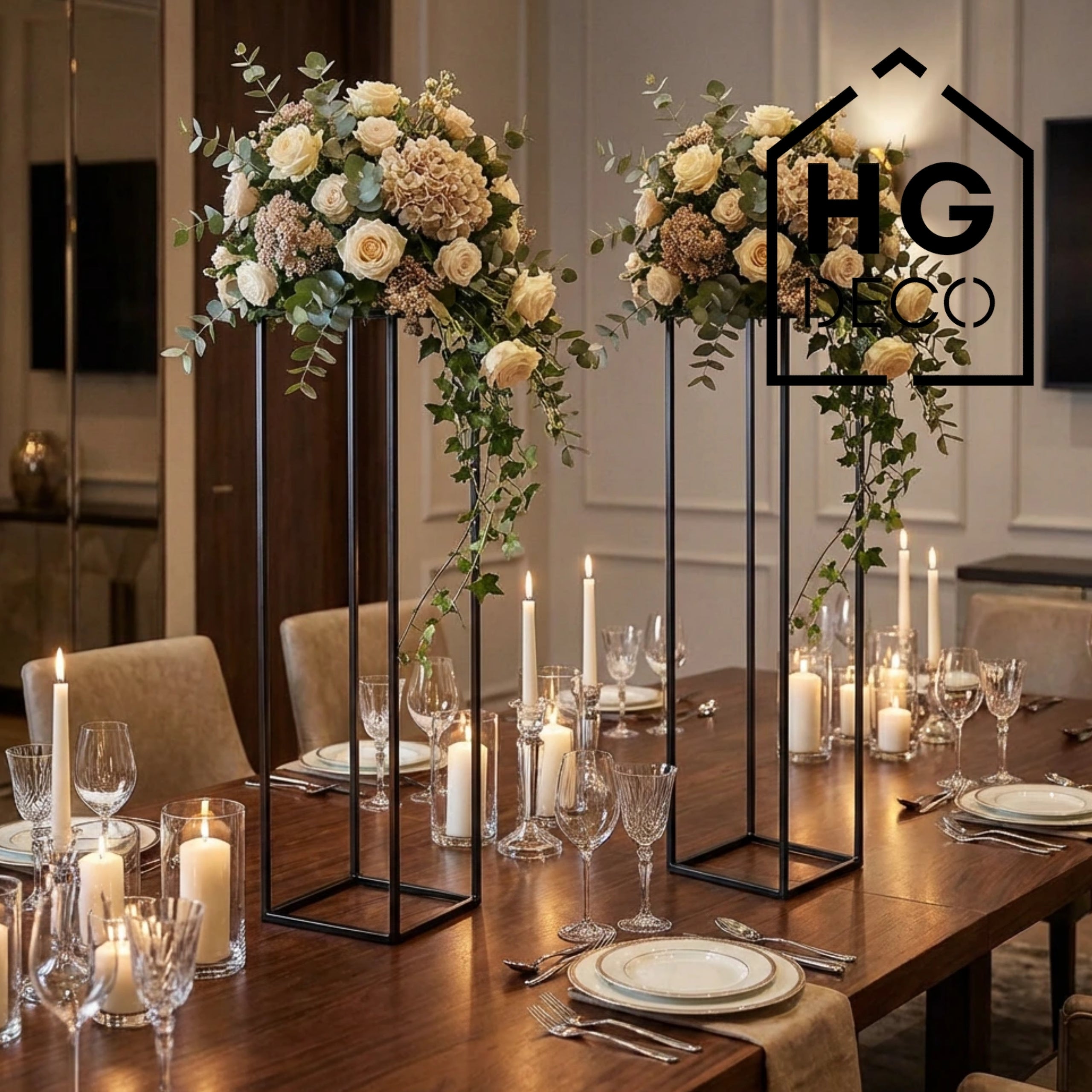 Plant Stand Flower Stand PREMIUM 90 black HGDECO