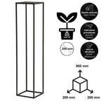 Plant Stand Flower Stand PREMIUM 90 black HGDECO