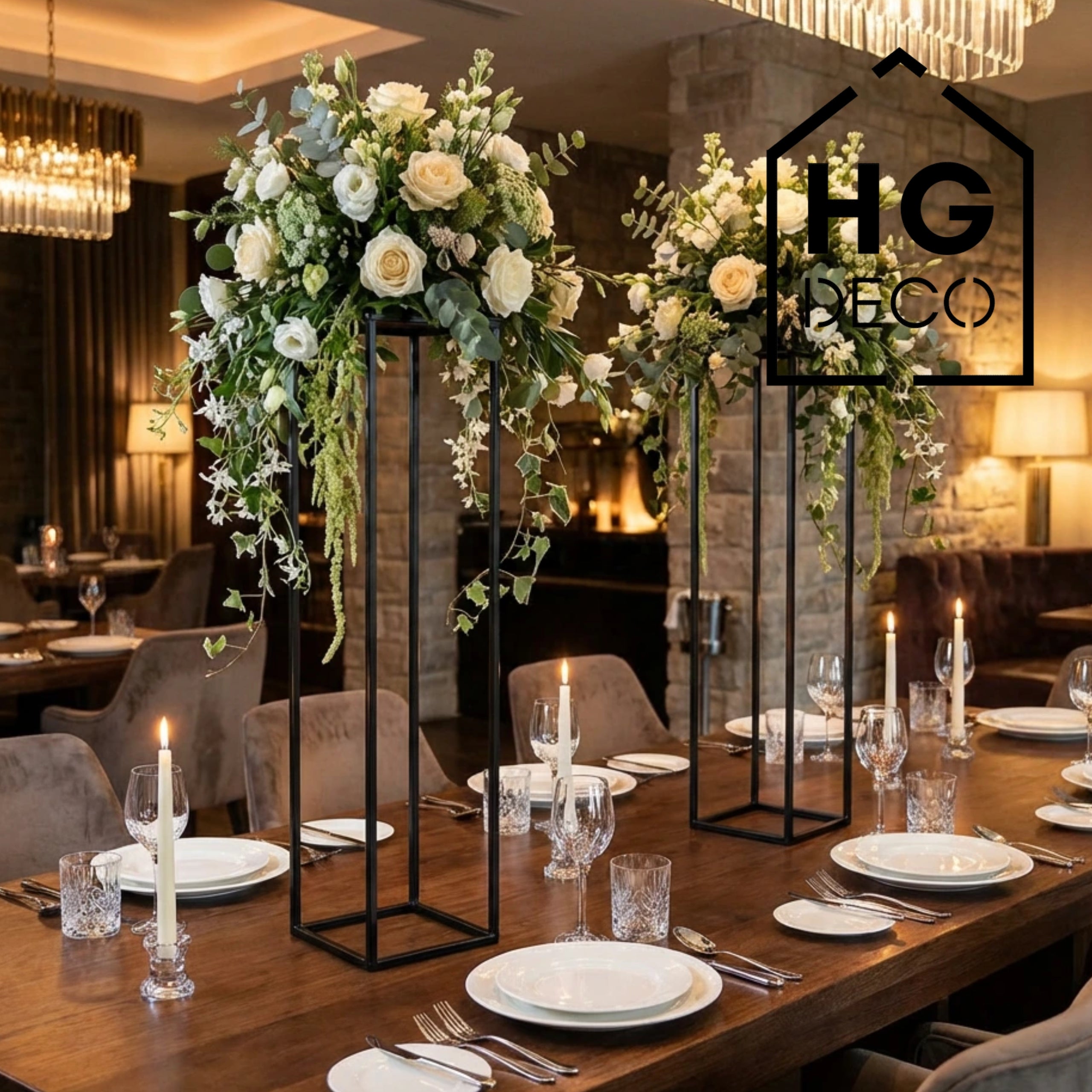 Plant Stand Flower Stand PREMIUM 90 black HGDECO