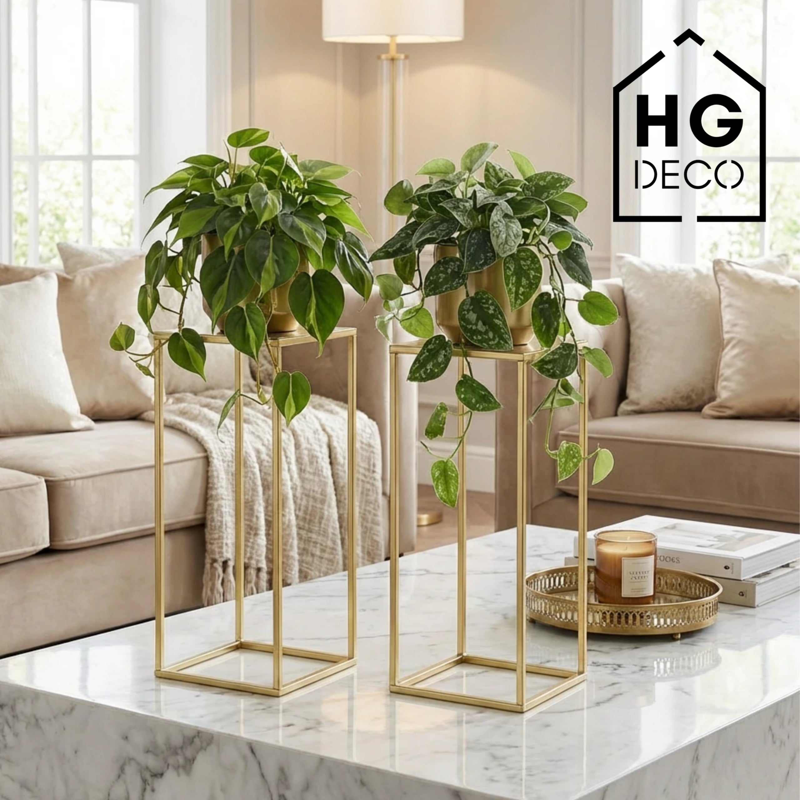 HGDECO  Stojak PREMIUM 45 złoty