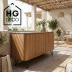 Noga meblowa do komody fotela TL15 czarny HGDECO