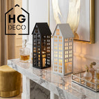 LUMI L black house lantern HGDECO