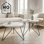 Noga meblowa do stolika kawowego FIN 50 czarny HGDECO