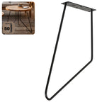 Noga meblowa do stolika kawowego FIN 50 czarny HGDECO