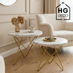 STAR 50 cm gold coffee table base HGDECO