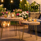 Noga do stolika kawowego ławy DP50 złoty HGDECO