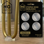 Set of clear furniture feet pads 4 pcs. HGDECO