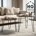 Noga do stolika kawowego DP40 czarny HGDECO