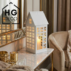 LUMI XL House Lantern white HGDECO