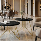 FIN 50 cm gold furniture legs for coffee table HGDECO
