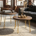 Noga do stolika kawowego DX40 złoty HGDECO